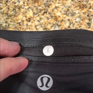 Lululemon Black tennis skirt